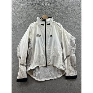 Showers Pass Double Century RTX White Cycling Jacket Adult Size